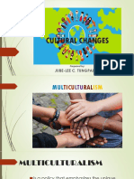Cultural Changes and Multicultural Education