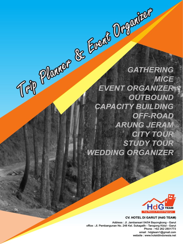 Company Profile HDG Team Event Organizer & Trip Planner | PDF