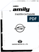 Korando Family Parts Catalog