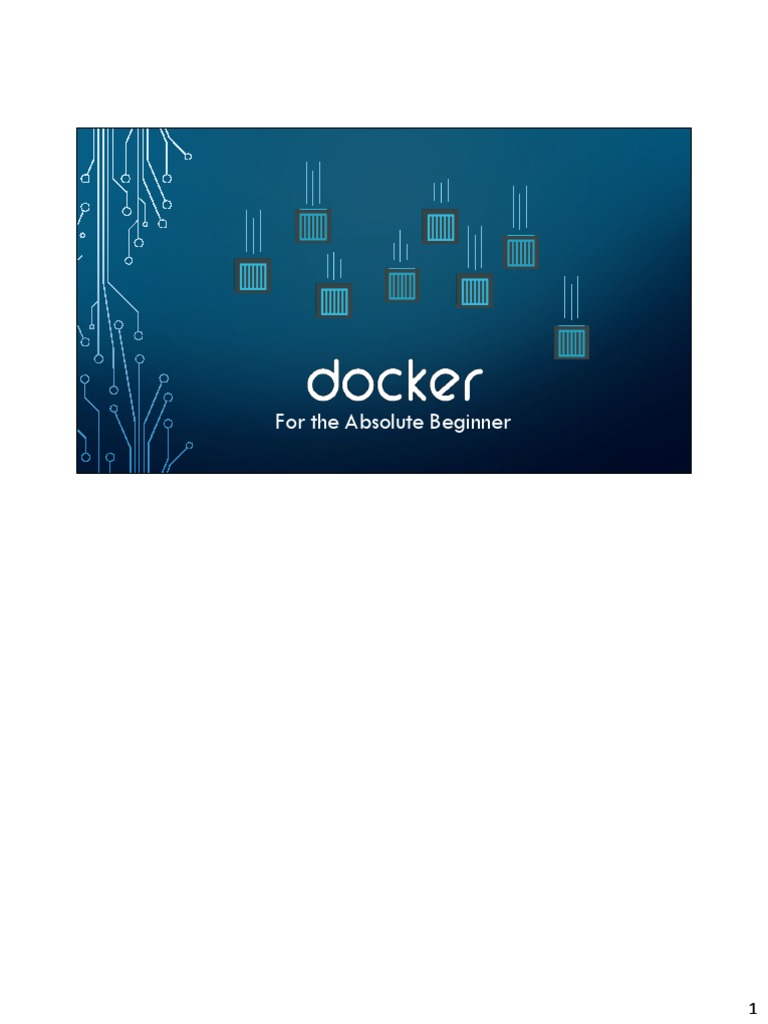Docker Fundamentals for Beginners | PDF | Port (Computer Networking ...