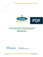 Manual: Process For Aircraft Design Certification