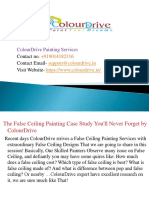 Colourdrive Painting Services: Contact No. Contact Email-Visit Website