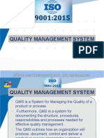 Iso 9001 - 2015 VS