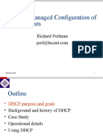 DHCP - Managed Configuration of TCP/IP Hosts: Richard Perlman