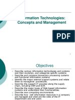 Information Technologies: Concepts and Management