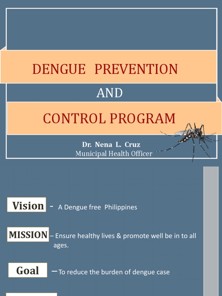 National Dengue Prevention Program Overview | PDF | Veterinary Medicine ...