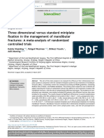 3D Versus Standard Miniplate Fixation in The Management of Mandibular Fractures