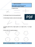 Ejercicios Matematicas Ángulos 1 Eso