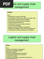 Supply Chain Management UNIT 1