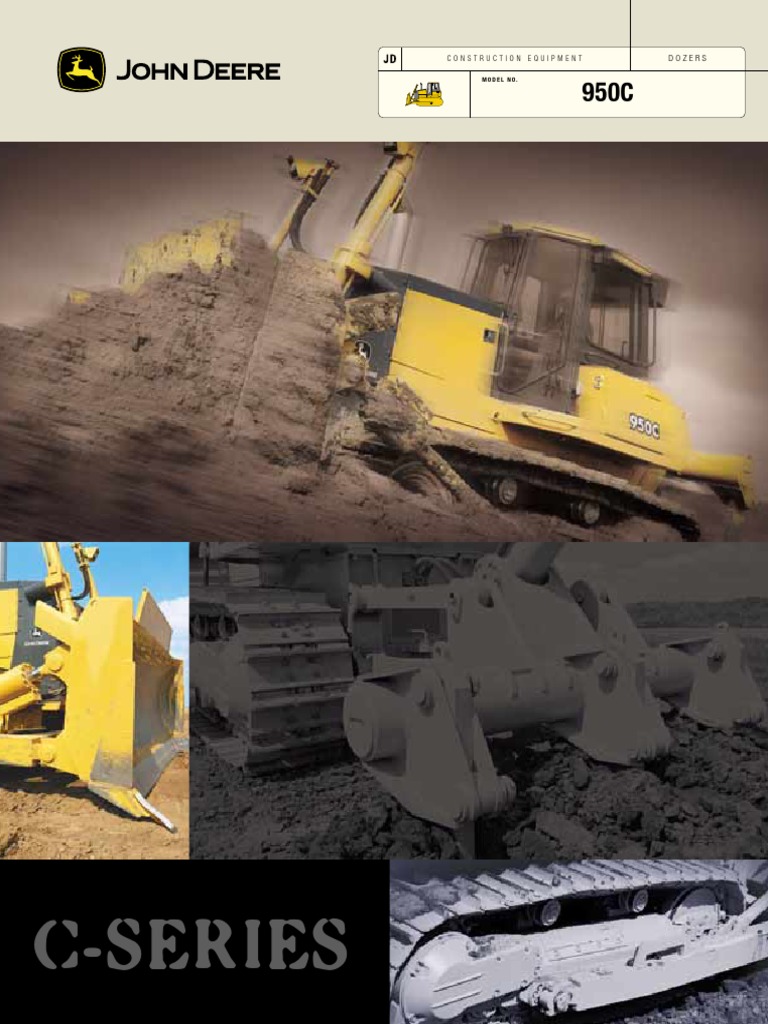 950c John Deere. | PDF | Transmission (Mechanics) | Brake