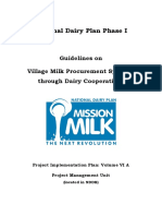 Village Milk Through Dairy Cooperatives