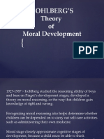 Kohlberg'S Theory of Moral Development