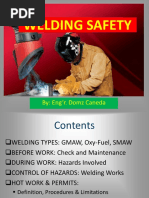 Welding Safety: By: Eng'r. Domz Caneda