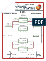 2019-20 Bos Boys and Girls Brackets