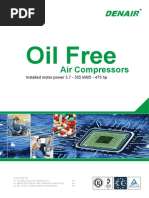 DENAIR Oil-Free Air Compressor