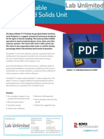 Royce Portable Suspended Solids Unit: Model 711 Portable Mlss/Ila System