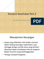 Asuransi Kesehatan Part 2: Ika Maulida Nurrahma