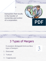 Types of Mergers and Their Effects