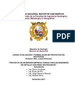 Proyecto - Consultora de Ingeniería de Detalle - Fines - Geotécnicosv0