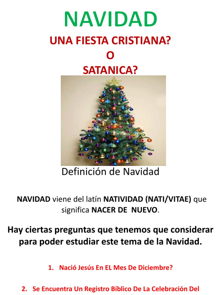 La Navida y Arbol de Navida | PDF | Árbol de Navidad | Navidad, image size:768x1024