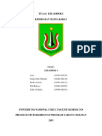 Tugas Kelompok I Kesehatan Masyarakat