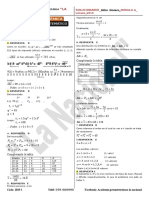 Solucionario Examen de Admision Tipo Unc