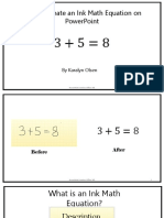 Ink Equation