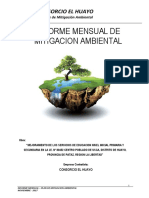 Informe Mensual Del Plan de Mitigacion Ambiental Huayo - Noviembre