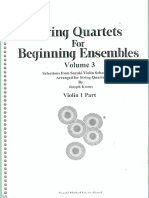 Alfred, Suzuki, Joseph Knaus - String Quartets for Beginning Ensembles. Volume 3_ violin, viola and cello. 3-Suzuki Method International (2002).pdf