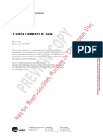 Tractor Company of Asia: Case Study Reference No 111-010-1
