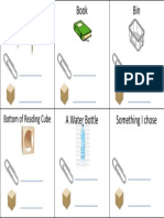 Measurement Work Sheet