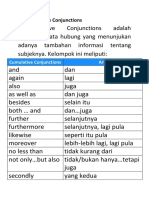 Cumulative Conjunctions