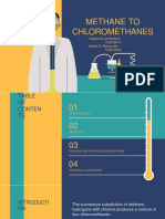 Methane To Chloromethanes: Unggul Surya Baskoro 102316014 Alsello D. Manuputty 102316035