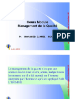 Cours Management Qualité DM 2019