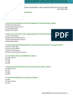 Pakistan Studies/Affairs: Most Important Mcqs (Set I) For CSS, PMS, PCS, NTS, FPSC