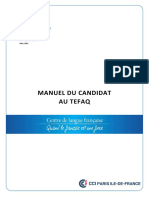 Manuel Du Candidat TEFAQ