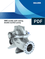 SMD Axially Split Casing, Double Suction Pump