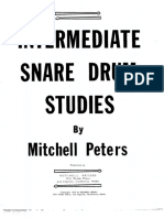 Intermediate Snare Drum Studies Mitchell Peters