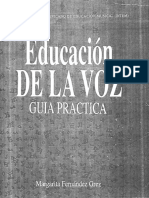 Manual de Educacion de La Voz PDF