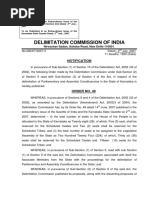 Karnataka Delimitation Commission Publishes Constituency Order