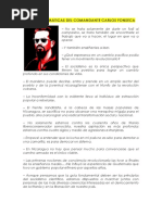 Frases Emblemáticas Del Comandante Carlos Fonseca