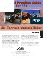 Tips and Practice Guide For The All-Terrain Vehicle Rider