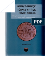 Hititce-Turkce Turkce-Hititce Buyuk Sozl PDF