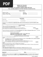 UP80 Employer Declaration Form | PDF | Pension | Employment