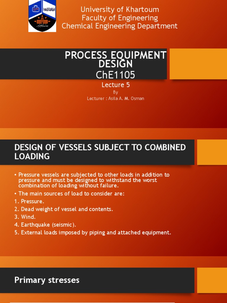 Vessel Design Under Combined Loading | PDF | Buckling | Stress (Mechanics)