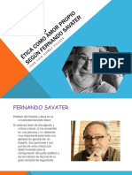 Ética Como Amor Propio Según Fernando Savater