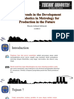 Novel Trends in The Development of Autonomation and Robotics in Metrology