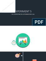 Experiment 5: Spectrophotometric Determination of Pka