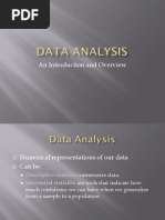 Data Analysis