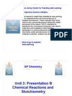 Part B Chemical Reactions and Stoichiometry Presentation-2013!10!25-1-Slide-per-page